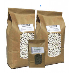 Lot de 2 sachets de 2 kilos...